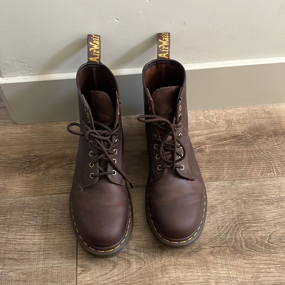 Leather Dr. Martins
